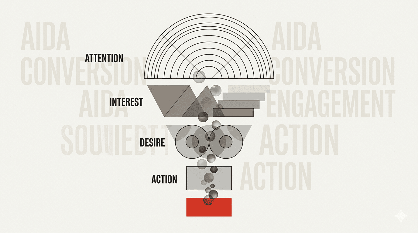 Le framework AIDA revisité pour les pages web modernes